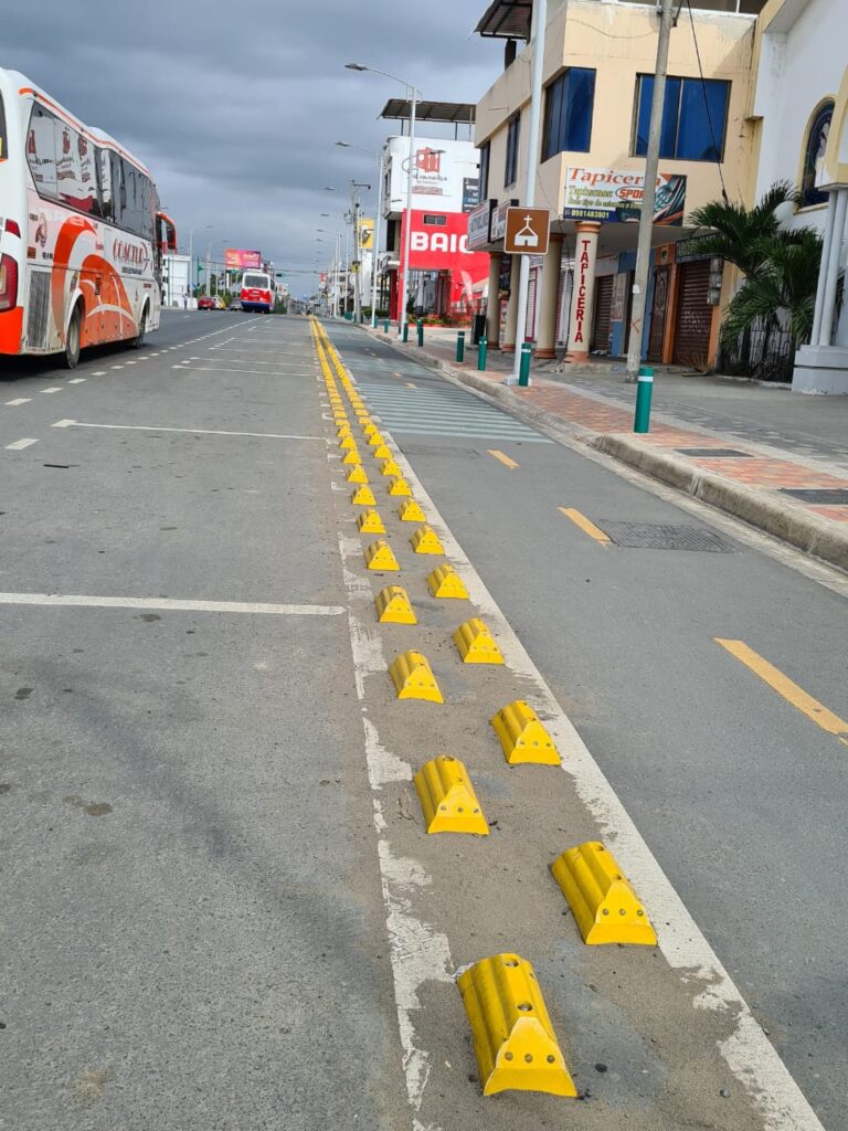 eparadores de carril en Ecuador, Guayaquil
